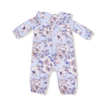 Angel Dear Ruffle Sleeve Romper For Baby Girls Soft Bamboo Viscose - Apparel & Accessories > Clothing > Baby & Toddler Clothing > Baby One-Pieces 100
