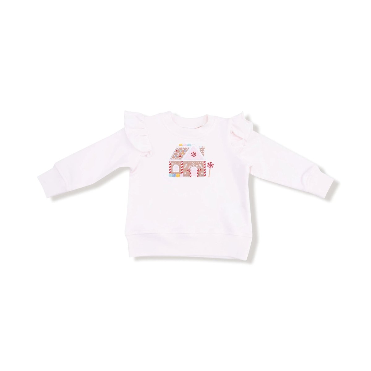 Angel Dear Ruffle Sweatshirt - Everetts Place Boutique - 