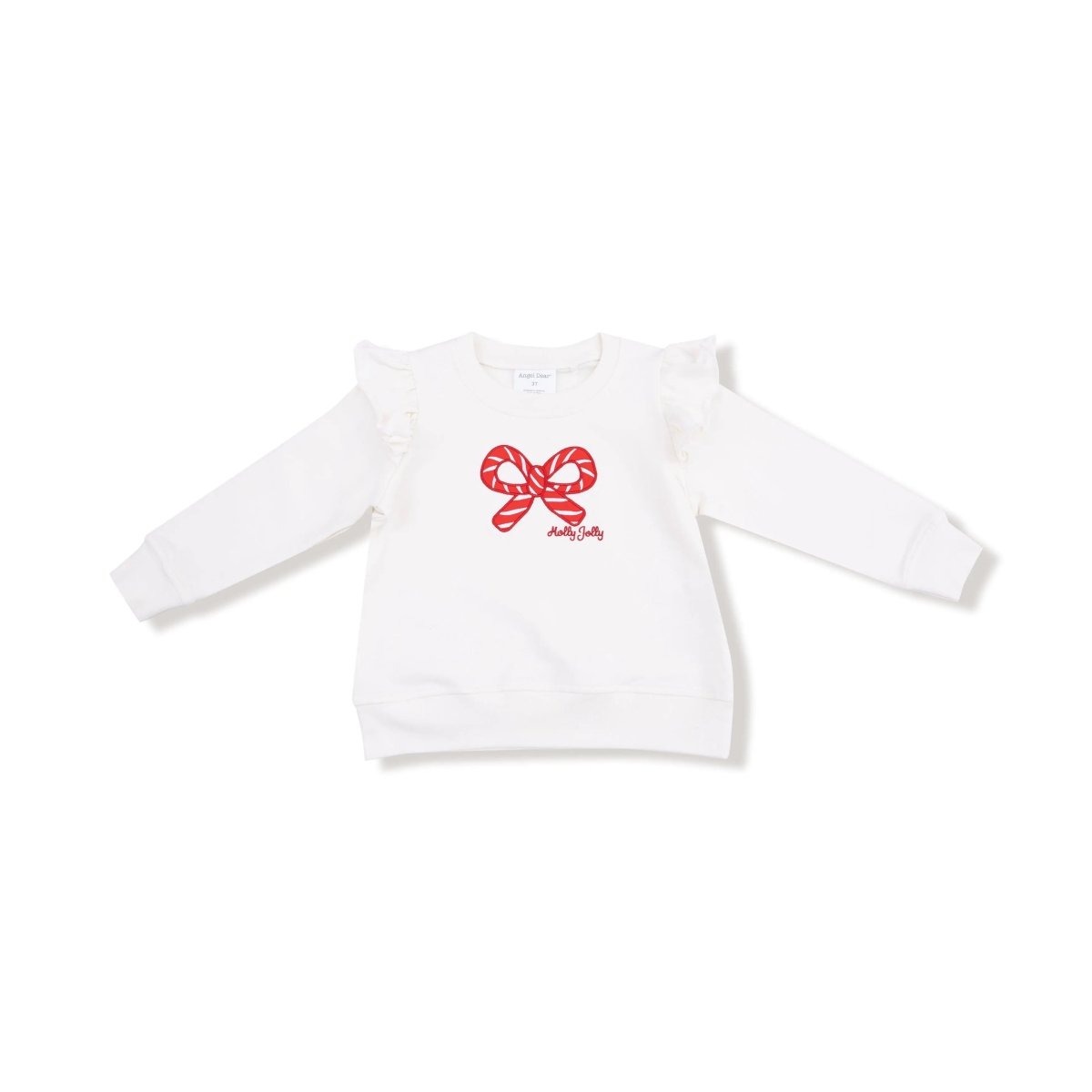 Angel Dear Ruffle Sweatshirt - Everetts Place Boutique - 
