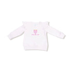 Angel Dear Ruffle Sweatshirt - Everetts Place Boutique - 