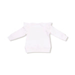 Angel Dear Ruffle Sweatshirt - Everetts Place Boutique - 