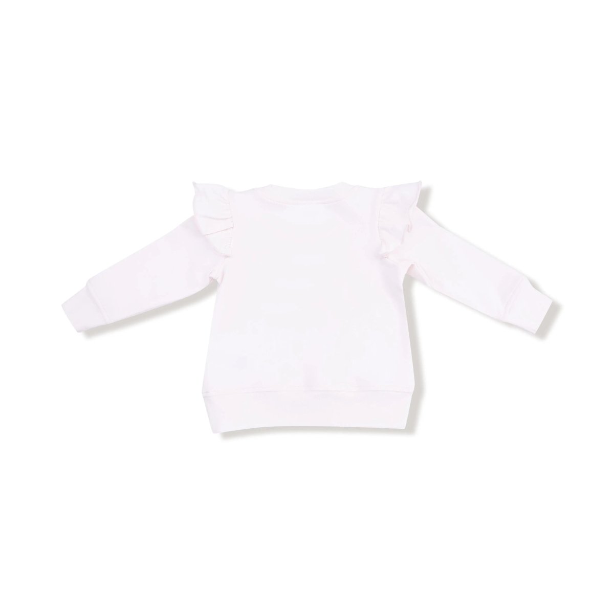 Angel Dear Ruffle Sweatshirt - Everetts Place Boutique - 