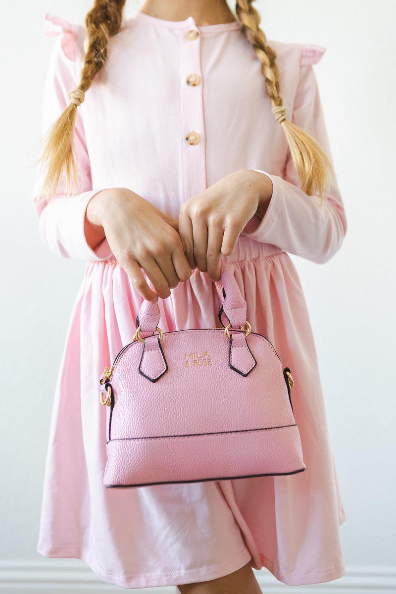 Bubblegum Pink Girl's Crossbody Purse by Mila & Rose ® at Everetts Place