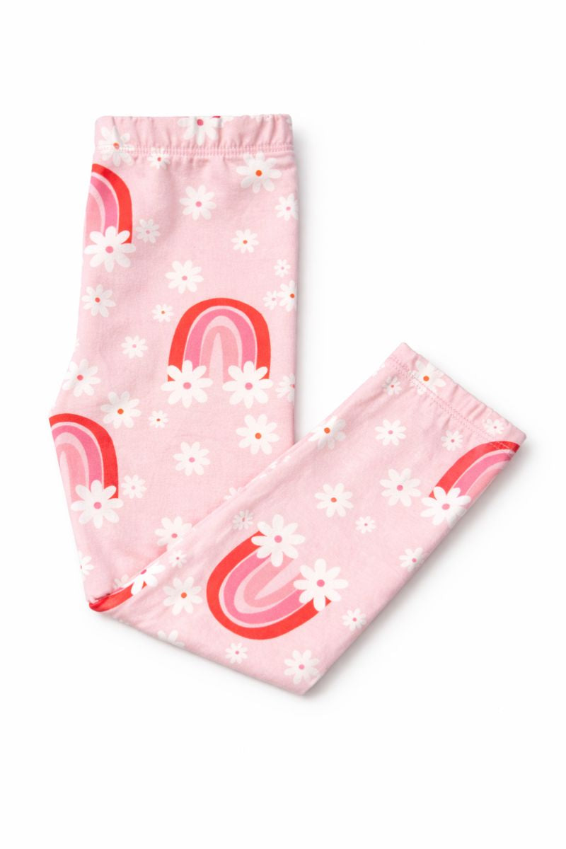 SALE Fun & Flowers Leggings - Pink, Child, Nightwear | Everetts Place