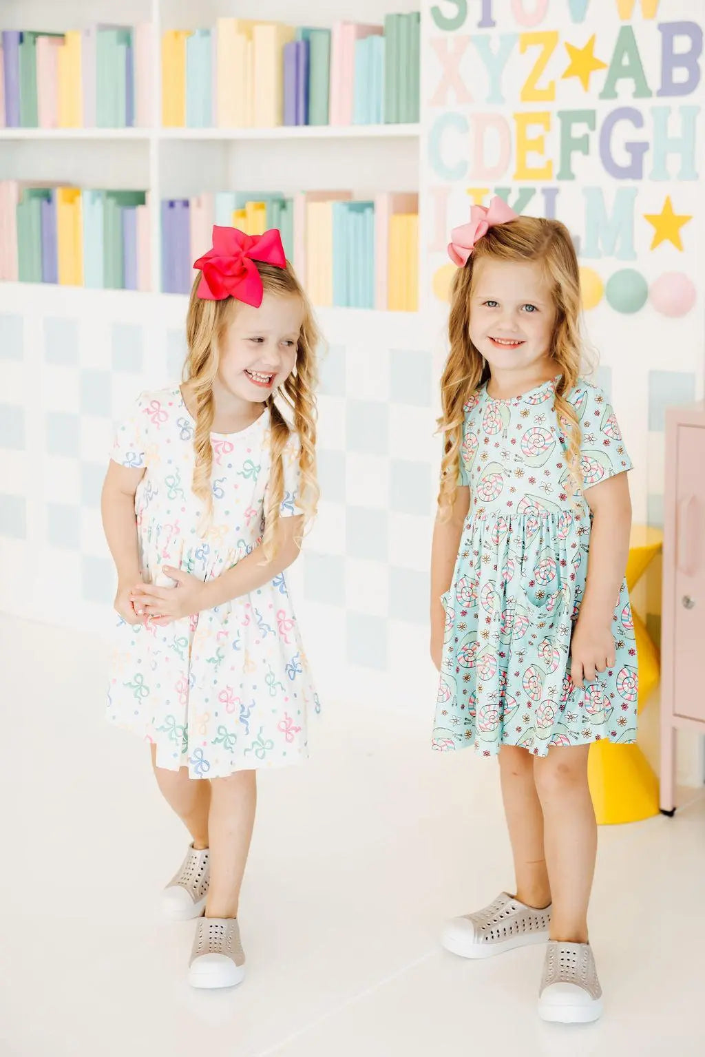 SALE Tied in Love S/S Pocket Twirl Dress Mila & Rose ® 