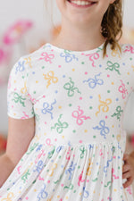 SALE Tied in Love S/S Pocket Twirl Dress Mila & Rose ® 