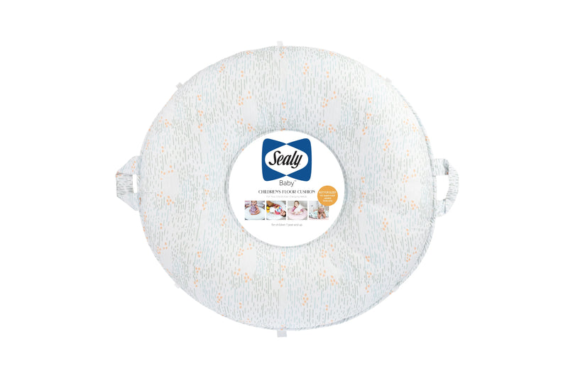 Sealy Children's Floor Cushion - Spring and Gray Goosewaddle® | Newborn Baby Blankets Toys Teethers Bibs & More
