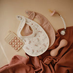 Mushie Muslin Bibs for Babies with Dual Snap Closure - Soft and Absorbent Multi-Layered Design - Baby & Toddler > Nursing & Feeding > Bibs Muslin Bib