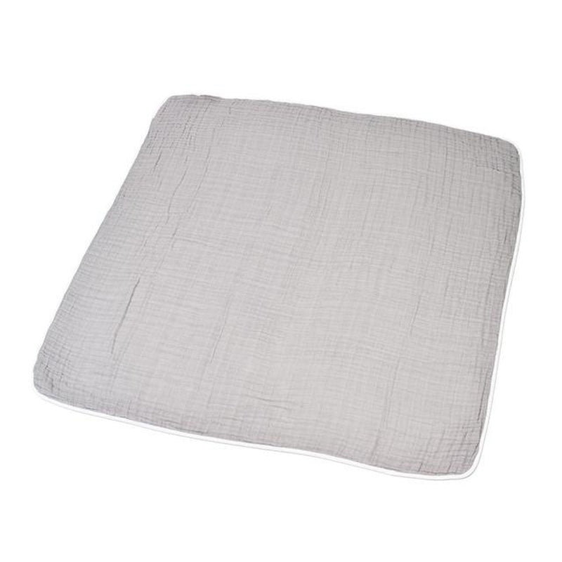 Robots Cotton Muslin Newcastle Blanket, 100% natural cotton, 47"x47", soft breathable fabric.