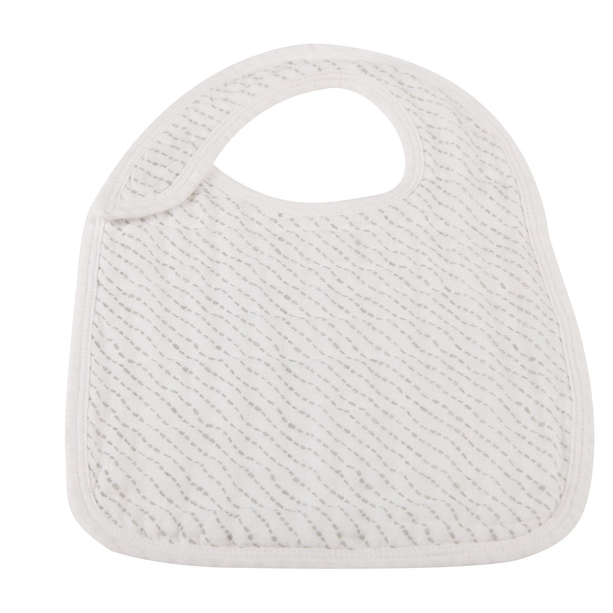 Cotton Muslin Snap Bibs, In the Wild Elephant, 3-Pack by Newcastle Classics (view 4 of 6)