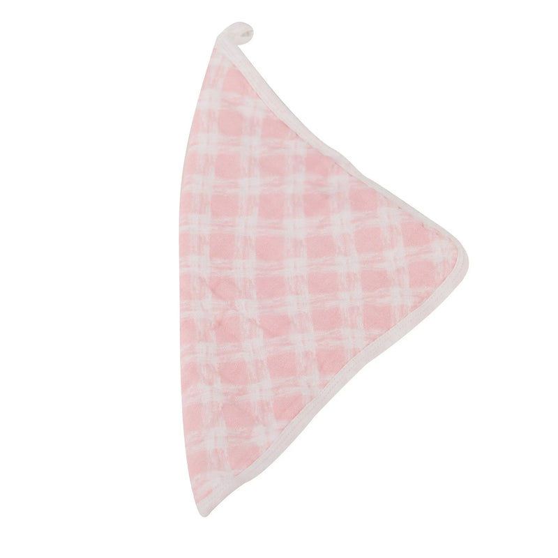 Pop of Pink Wash Cloth set 3PK featuring plush 100% cotton with colorful prints and drying loop.