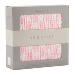 Newcastle Classics Primrose Pink Plaid Cotton Muslin Crib Sheet for Stylish Baby Nurseries - Home & Garden > Linens & Bedding > Bedding > Bed Sheets Cotton Crib Sheet