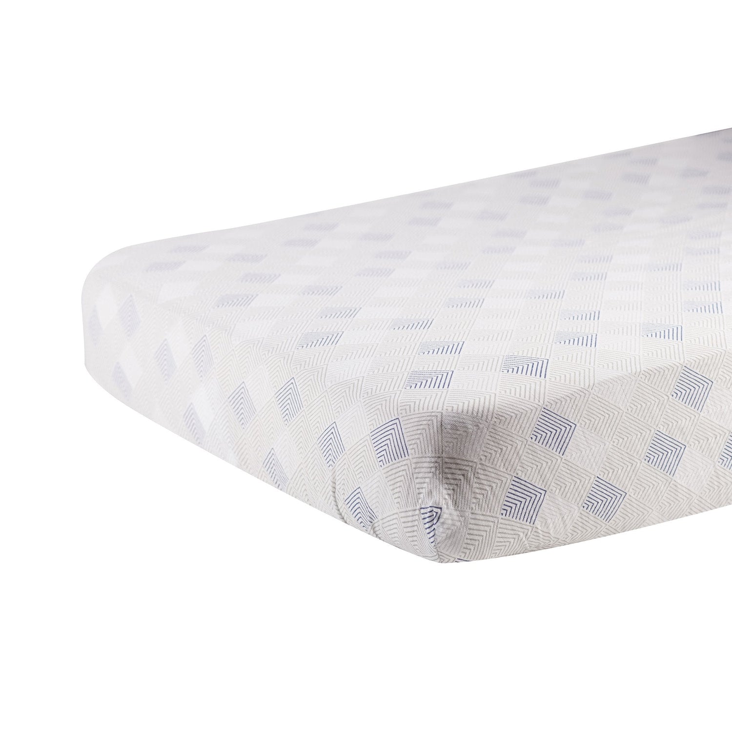 Mountain Peak Cotton Muslin Crib Sheet by Newcastle Classics at Everetts Place