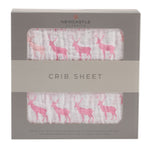 Newcastle Classics Natural Cotton Muslin Crib Sheet with Breathable Comfort for Babies - Home & Garden > Linens & Bedding > Bedding > Bed Sheets Cotton Crib Sheet