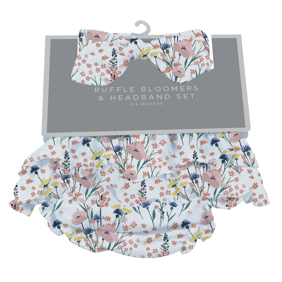 Wildflowers Ruffle Bloomers and Headband Set by Newcastle Classics at Everetts Place