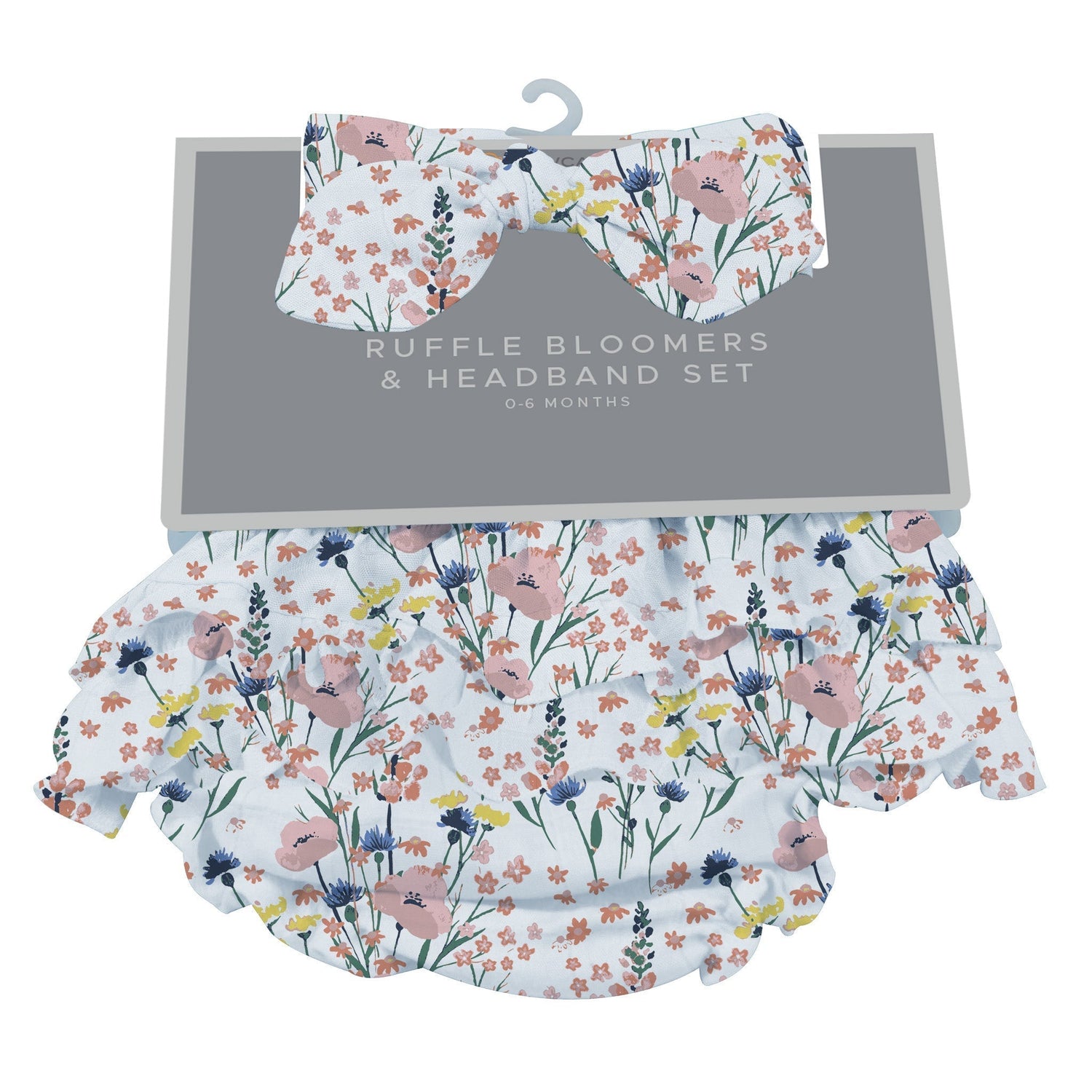 Wildflowers Ruffle Bloomers and Headband Set by Newcastle Classics at Everetts Place