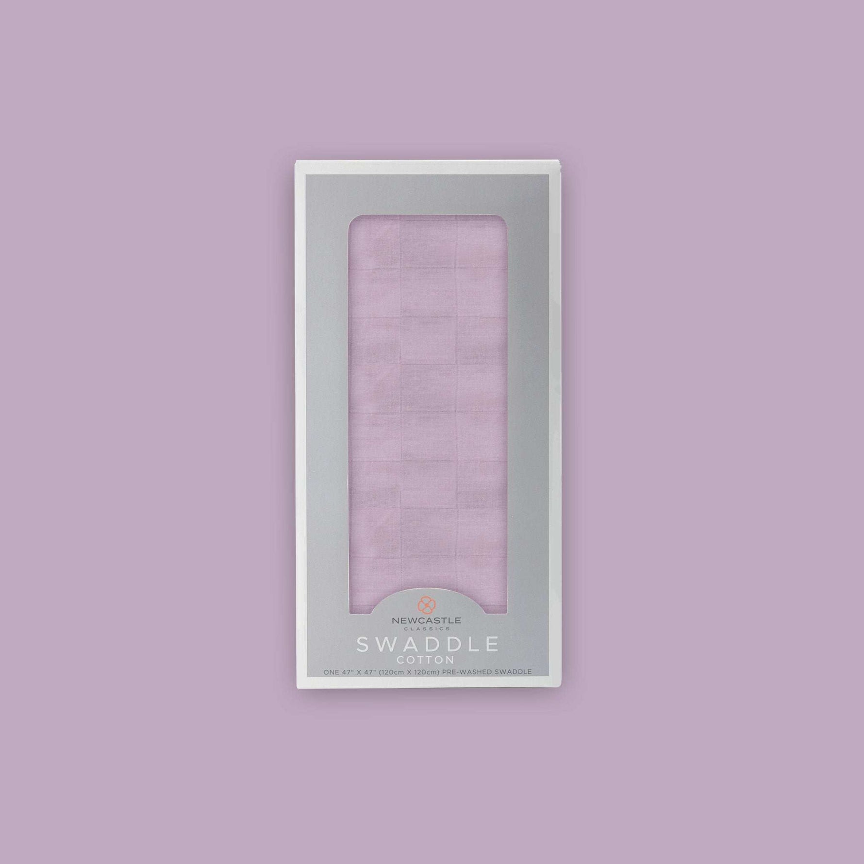 Newcastle Classics Orchid Lavender Swaddle Blanket with Breathable Cotton for Babies - Baby & Toddler > Swaddling & Receiving Blankets Cotton Swaddle