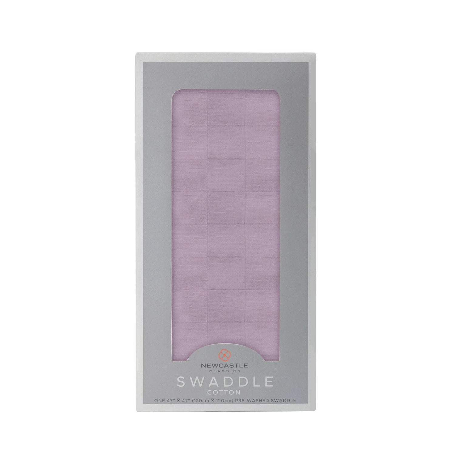 Newcastle Classics Orchid Lavender Swaddle Blanket with Breathable Cotton for Babies - Baby & Toddler > Swaddling & Receiving Blankets Cotton Swaddle