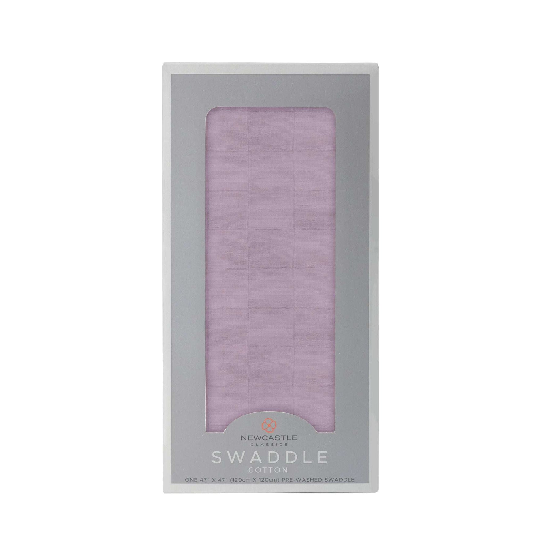 Newcastle Classics Orchid Lavender Swaddle Blanket with Breathable Cotton for Babies - Baby & Toddler > Swaddling & Receiving Blankets Cotton Swaddle