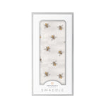 Honey Bee Bamboo Swaddle by Newcastle Classics