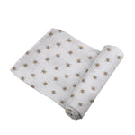Honey Bee Bamboo Swaddle by Newcastle Classics
