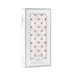 Newcastle Classics Two Hearts Bamboo Swaddle Blanket Soft Breathable Fabric for Baby Comfort - Baby & Toddler > Swaddling & Receiving Blankets > Swaddling Blankets Bamboo Swaddle