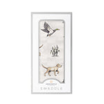 Lab and Ducks Bamboo Swaddle by Newcastle Classics