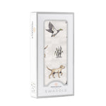 Lab and Ducks Bamboo Swaddle by Newcastle Classics