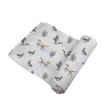 Lab and Ducks Bamboo Swaddle by Newcastle Classics