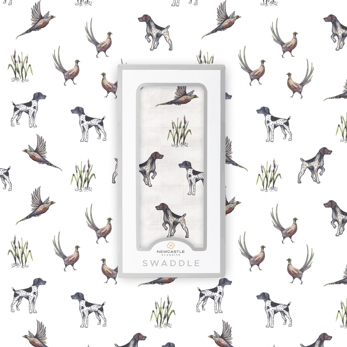 German Shorthaired Bamboo Swaddle by Newcastle Classics
