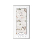 Farm Chickens Bamboo Swaddle by Newcastle Classics