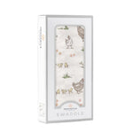 Farm Chickens Bamboo Swaddle by Newcastle Classics