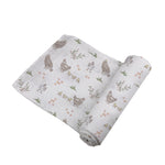 Farm Chickens Bamboo Swaddle by Newcastle Classics