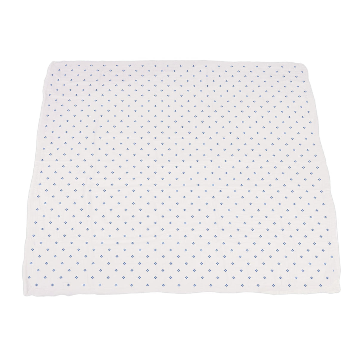 Wildflowers and Periwinkle Diamond Polka Dot Bamboo Newcastle Blanket by Newcastle Classics