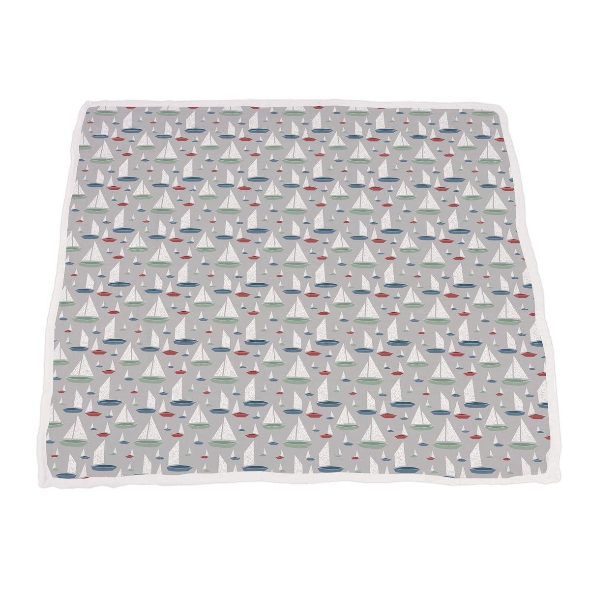 Ocean Palm Trees and Marina Sailboats Bamboo Newcastle Blanket by Newcastle Classics at Everetts Place