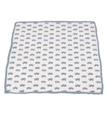 Indigo Monster Trucks and Blue Fog Cotton Newcastle Blanket by Newcastle Classics