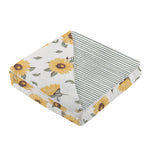 Sunflower Farm and Sage Green Stripe Newcastle Blanket by Newcastle Classics (view 3 of 7)