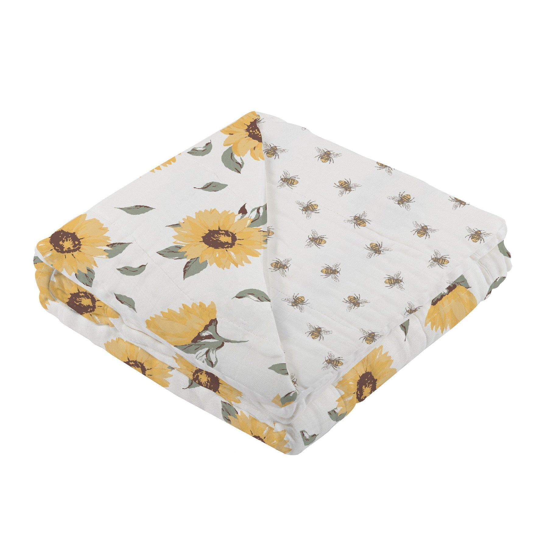 Newcastle Classics Sunflower Farm Bamboo Muslin Blanket with Soothing Comfort for Babies - Baby & Toddler > Swaddling & Receiving Blankets > Receiving Blankets baby blanket