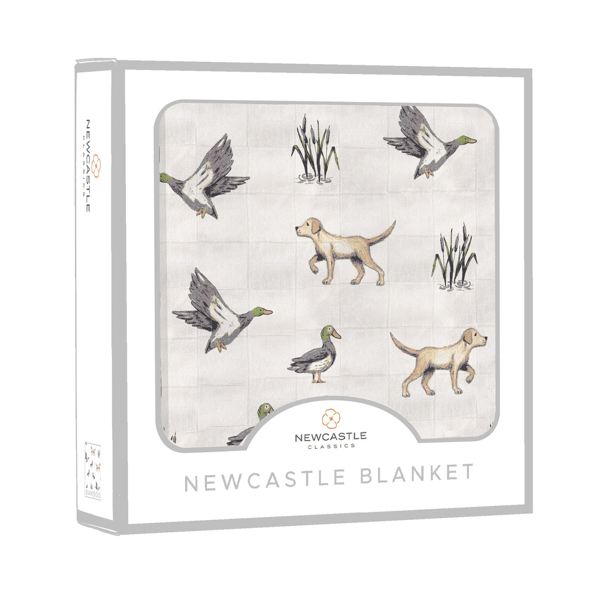 Lab & Ducks Bamboo Newcastle Blanket by Newcastle Classics