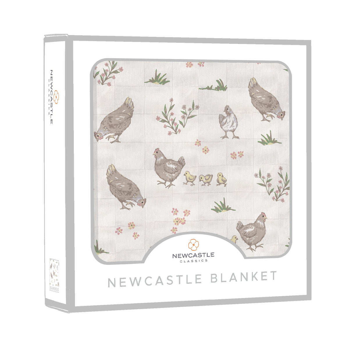Farm Chickens Newcastle Blanket by Newcastle Classics