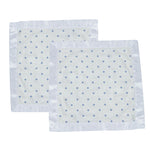 Periwinkle Diamond Polka Dot Bamboo Newcastle Blankie by Newcastle Classics