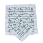 Ocean Palm Trees Bamboo Newcastle Blankie by Newcastle Classics at Everetts Place