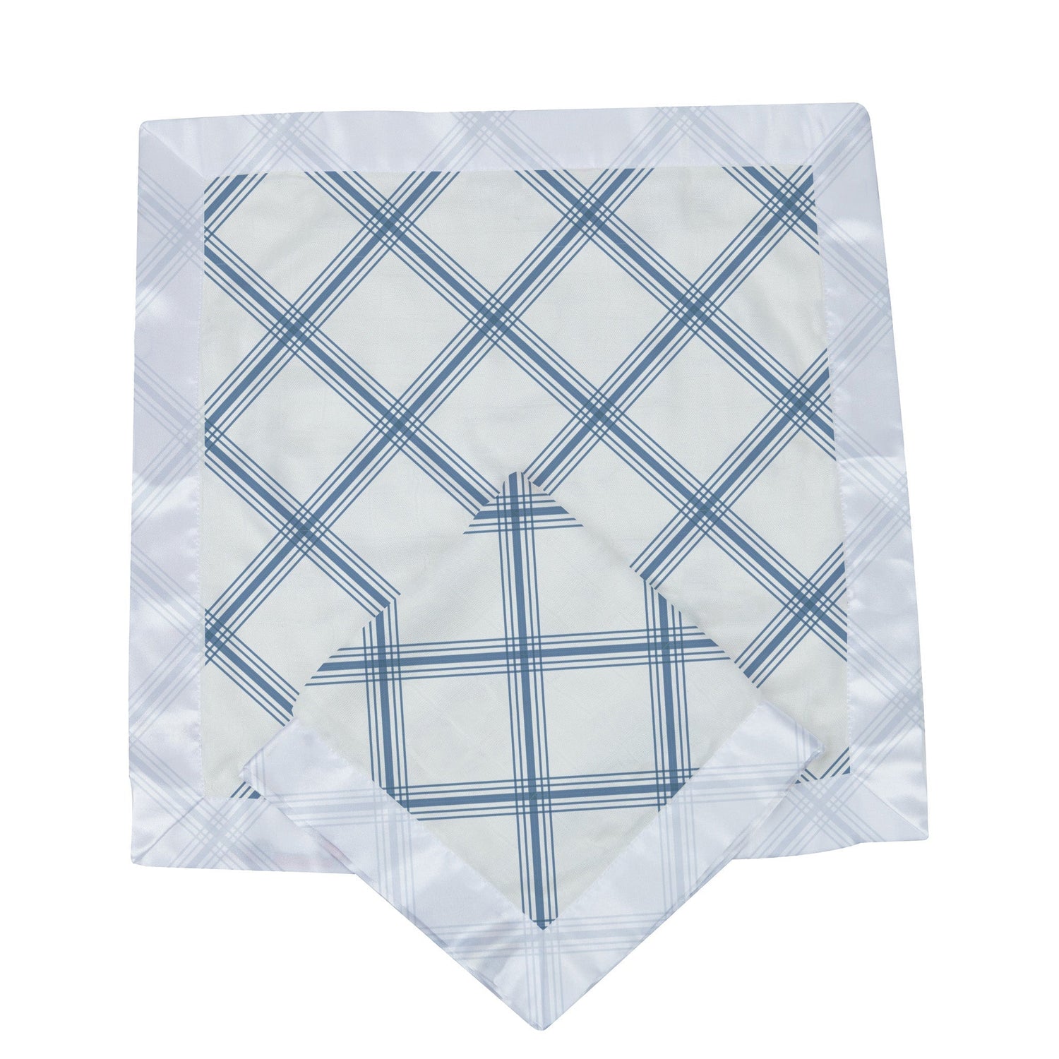 Blue Buffalo Check Plaid Newcastle Blankie by Newcastle Classics at Everetts Place