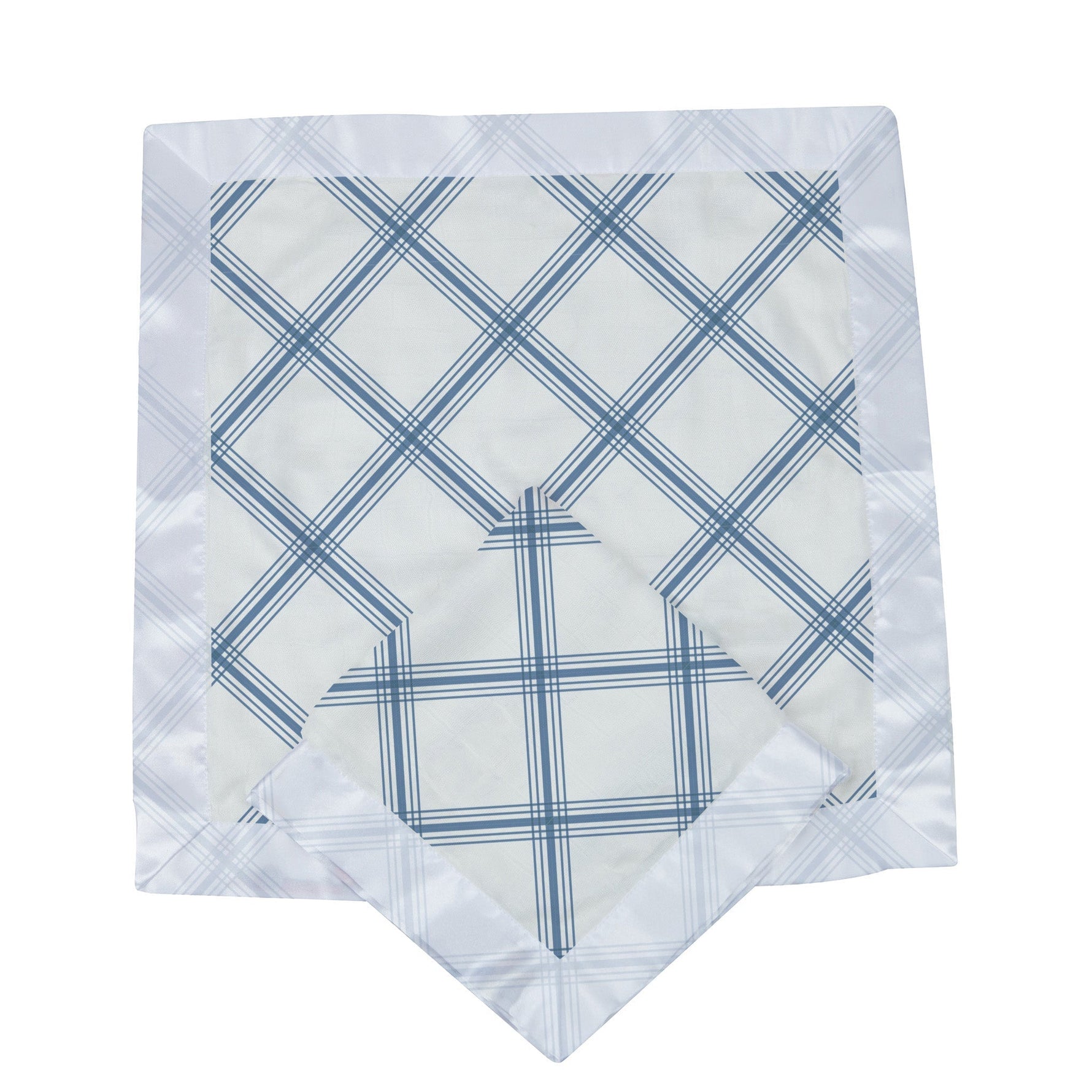 Blue Buffalo Check Plaid Newcastle Blankie by Newcastle Classics at Everetts Place