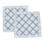 Muslin Blanket - Blue Buffalo Check Plaid by Newcastle Classics