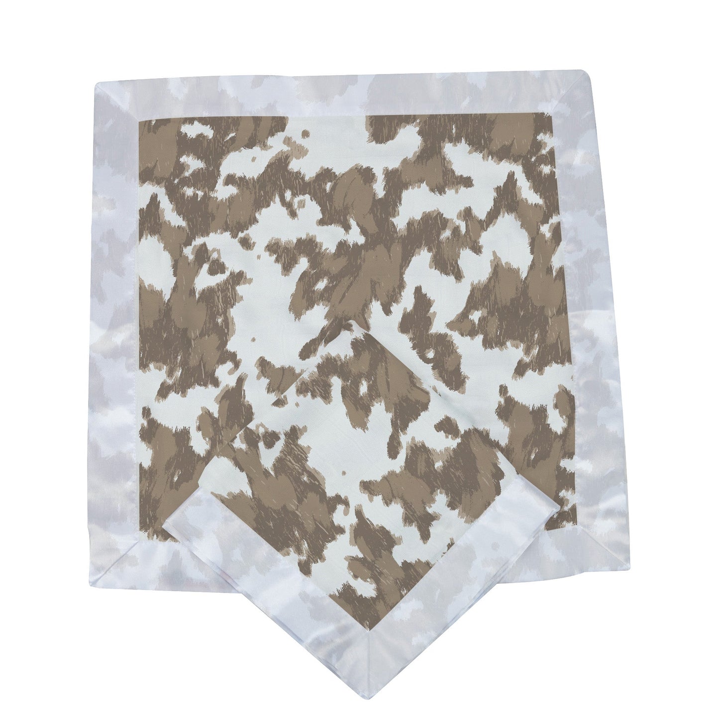 Yellowstone Cowhide Newcastle Blankie Security Blanket for Kids Newcastle Classics