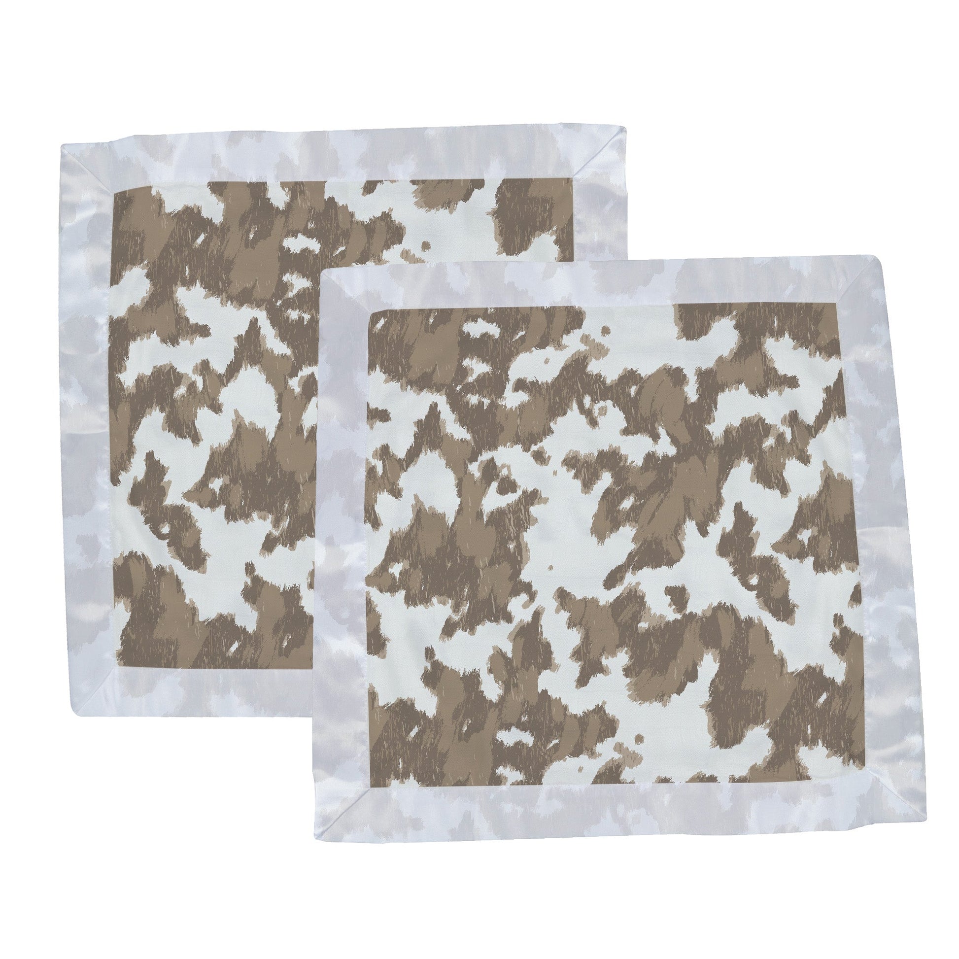 Yellowstone Cowhide Newcastle Blankie Security Blanket for Kids Newcastle Classics
