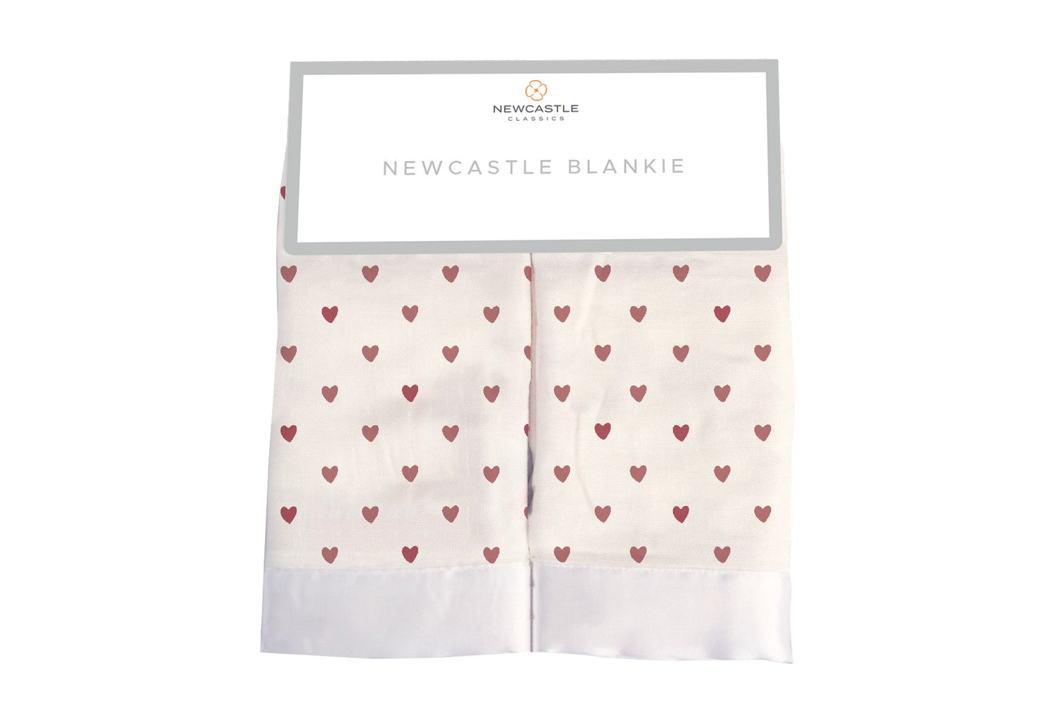 Two Hearts Newcastle Blankie by Newcastle Classics at Everetts Place