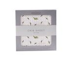Pteranodon Cotton Muslin Crib Sheet by Newcastle Classics at Everetts Place