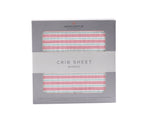 Bamboo Muslin Crib Sheet - Candy Stripe by Newcastle Classics (view 1 of 3)